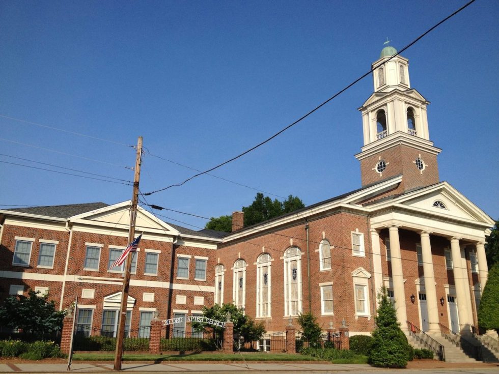 Contact Oxford Baptist Church